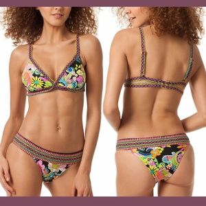 NEW Trina Turk Monaco Bikini Top‎ BrazilIan Bottom